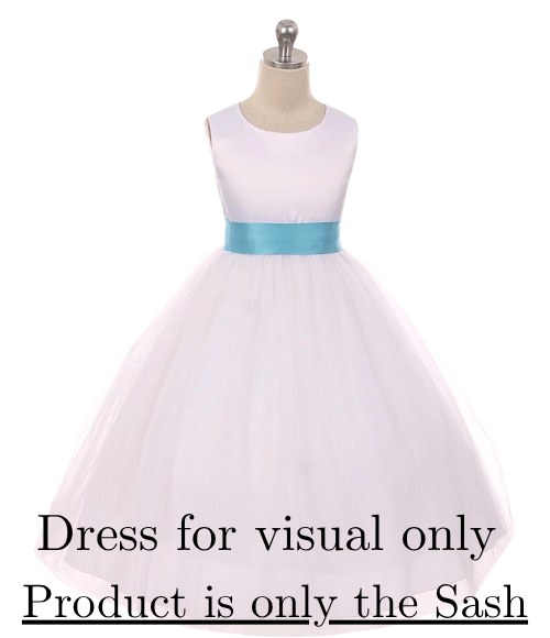 Satin Sash - Multiple Colors