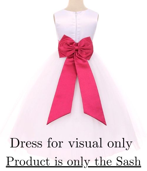 Satin Sash - Multiple Colors