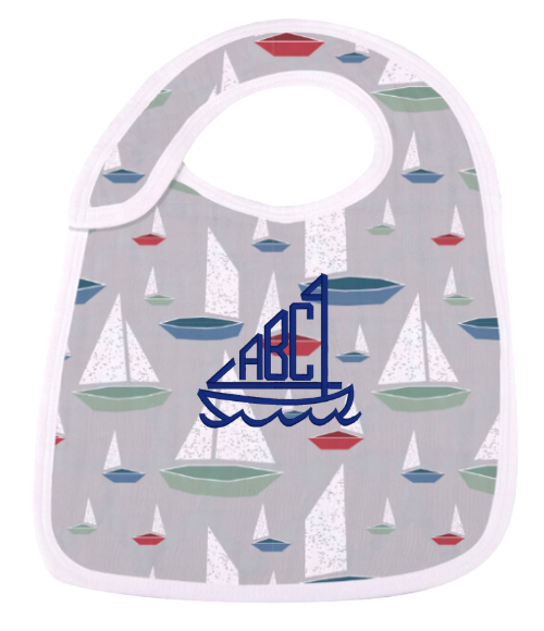Marina Sailboats Bib