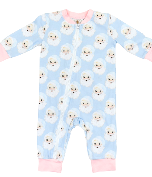 Santa Baby Girls Pink Zippy Lounge