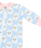 Santa Baby Girls Pink Zippy Lounge