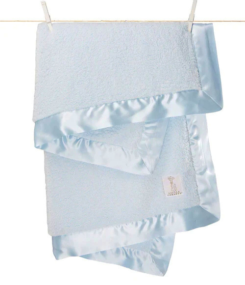 Little Giraffe Chenille Baby Blankets