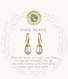 Find Peace - Stud Earrings