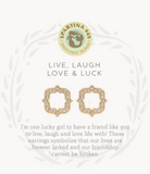 Luck Quatrefoil - Stud Earrings