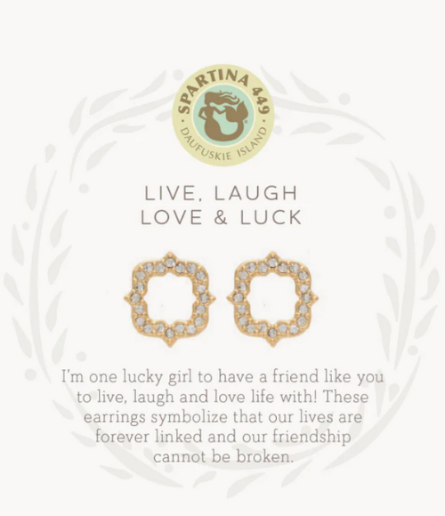 Luck Quatrefoil - Stud Earrings