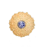 Blue Lapis Sea Urchin Cocktail Napkin Box