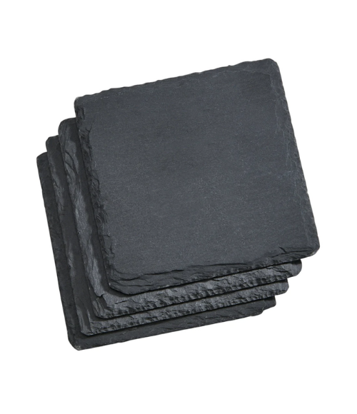 Slate Coasters Set