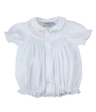 Smocked Scalloped Bubble, Preemie