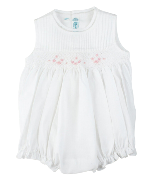 Smocked Sleeveless Bubble, 3-9M