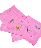 Spring Floral Cocktail Napkins, Set of 4