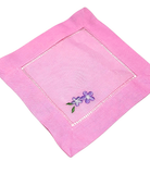Spring Floral Cocktail Napkins, Set of 4