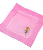 Spring Floral Cocktail Napkins, Set of 4