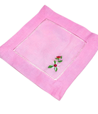 Spring Floral Cocktail Napkins, Set of 4