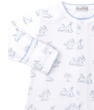 Kissy Springtime Blue Bunny Convertible Gown Set