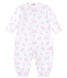 Kissy Springtime Pink Bunny Convertible Gown Set
