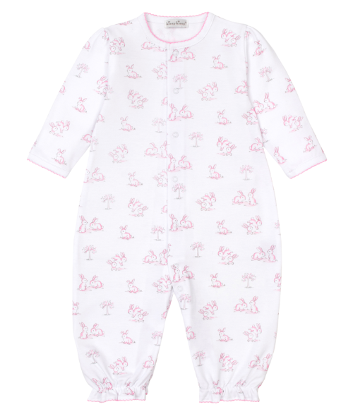 Kissy Springtime Pink Bunny Convertible Gown Set