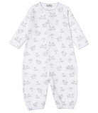 Kissy Springtime Silver Bunny Convertible Gown Set