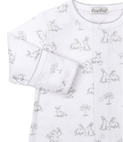 Kissy Springtime Silver Bunny Convertible Gown Set