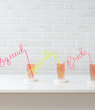 Bachelorette Party Silly Straws