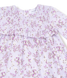 Sweet Floral Smocked Dress & Leggings