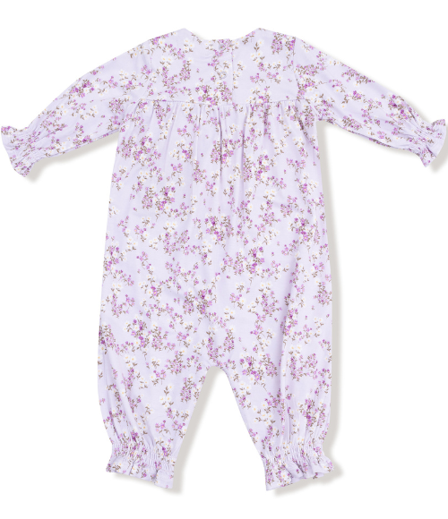 Sweet Floral Smocked Romper