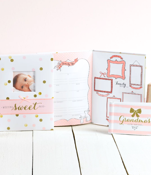 Welcome Sweet Baby Memory Book