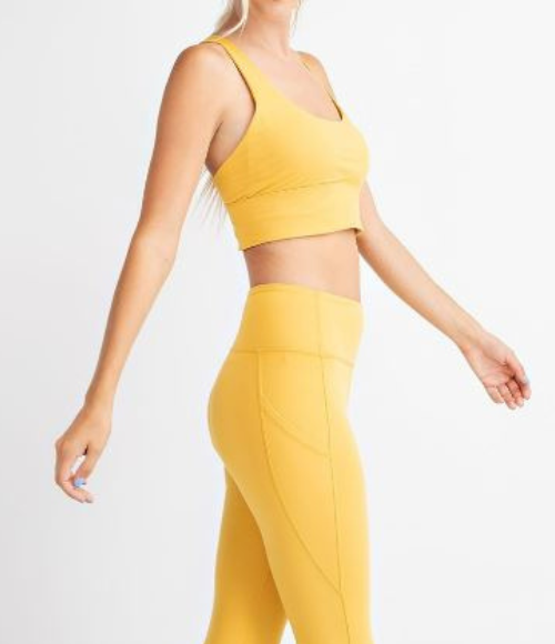 Plus Strappy Criss Cross Back Sports Bralette