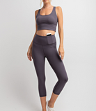 Plus Strappy Criss Cross Back Sports Bralette