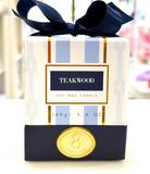Teakwood 5.6oz Soy Wax Candle