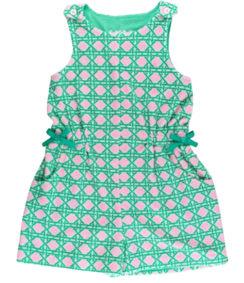 Kelly Coastal Cane Terry Romper