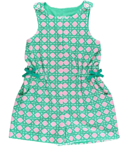Kelly Coastal Cane Terry Romper