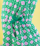 Kelly Coastal Cane Terry Romper