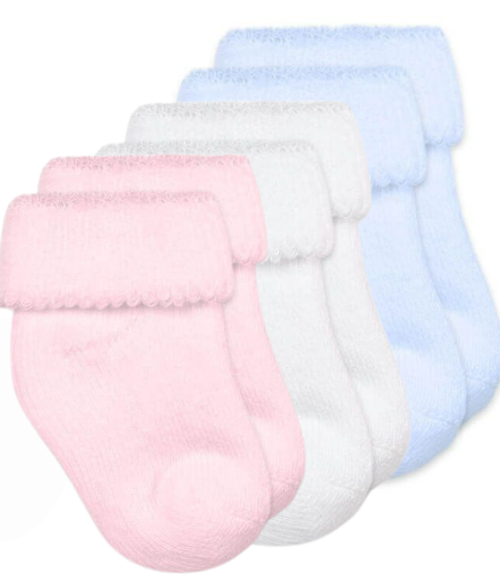 Terry Turn Cuff Socks