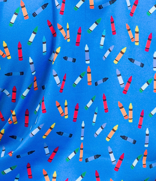 Tiny Crayons SS Performance Polo