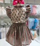 Little Tiffany Mocha Skort Set