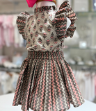 Little Tiffany Mocha Skort Set