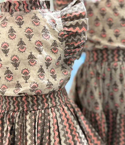 Tiffany Mocha Skirt Set