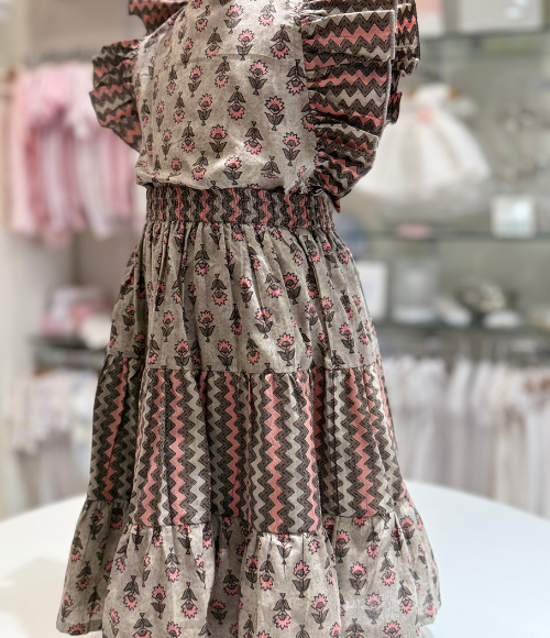 Tiffany Mocha Skirt Set