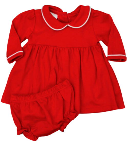 Bambinos Trinity Twirl Dress - LS Red