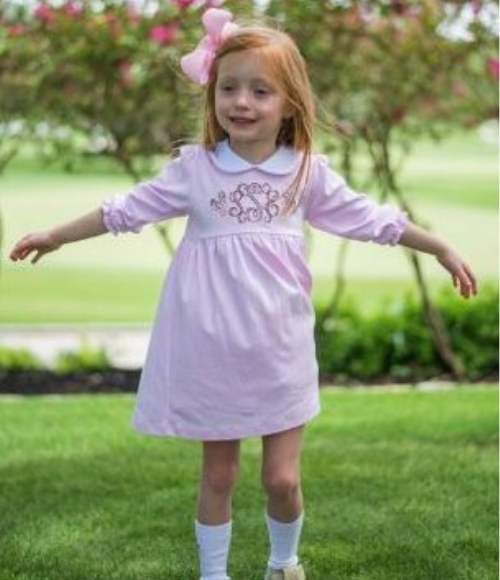 Bambinos Trinity Twirl LS Dress, Size 5T & Up Multiple Colors