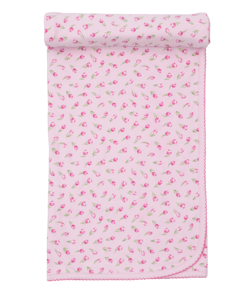 Kissy Tulip Blossoms Blanket