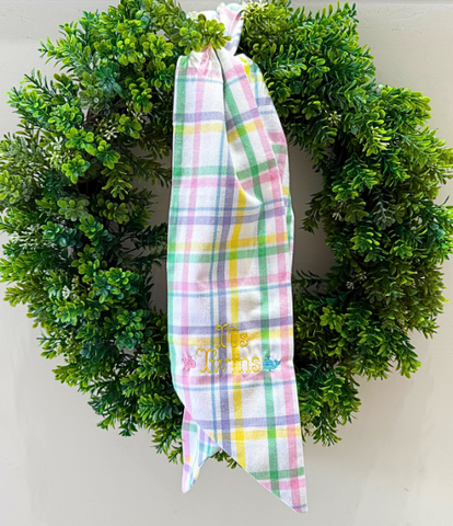 It's Twin's Embroidered Wreath Sashes