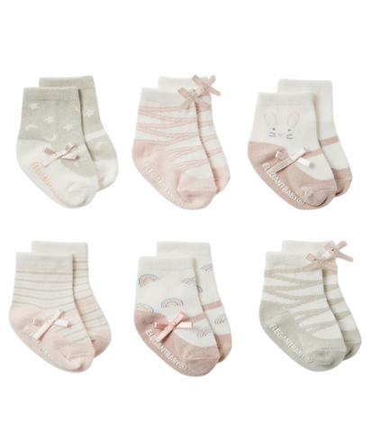 Mary Jane Baby Socks