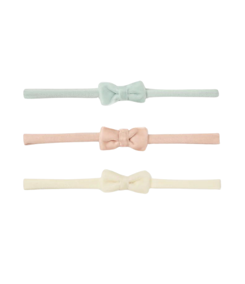 Velvet Headband Set 3pk