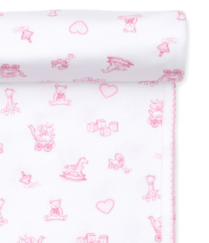 Kissy Vintage Toy Treasures, Pink Blanket