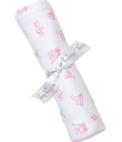 Kissy Vintage Toy Treasures, Pink Blanket