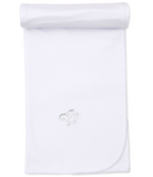 Kissy White & Silver Riding Rockers Blanket