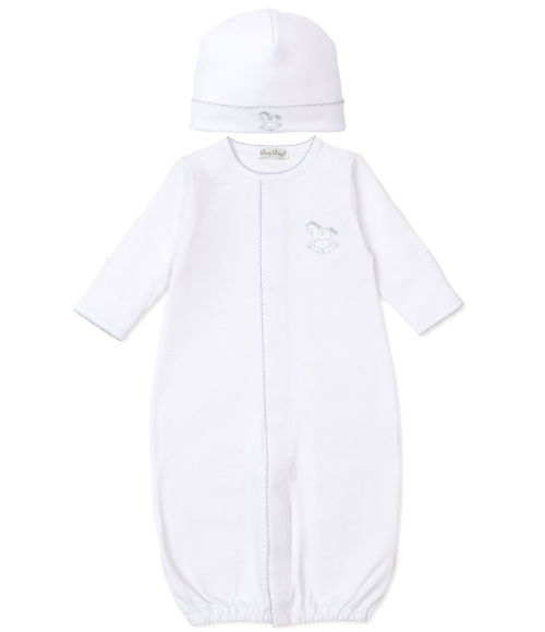 Kissy White & Silver Riding Rockers Converter & Hat Set