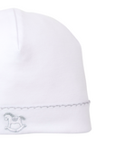 Kissy White & Silver Riding Rockers Converter & Hat Set