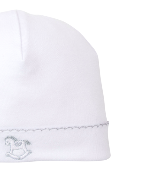 Kissy White & Silver Riding Rockers Converter & Hat Set